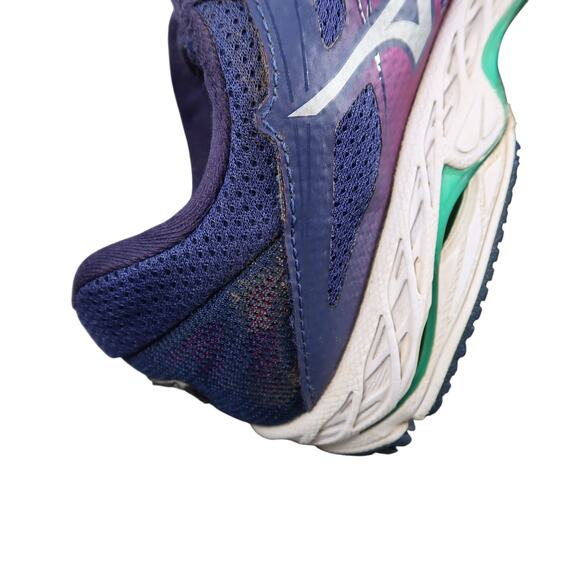 Mizuno Shoes Womens 7 Wave Shadow 2 Road Running Sneaker Athletic Trainer Purple - Picture 10 of 13